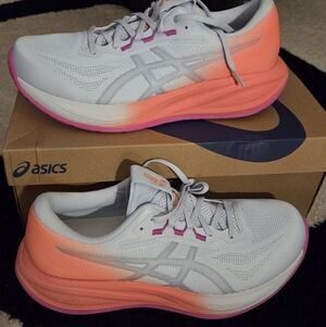 WOMEN'S ASICS GEL CUMULUS 28 'SUNNY SIZZLE' SZ 11.5